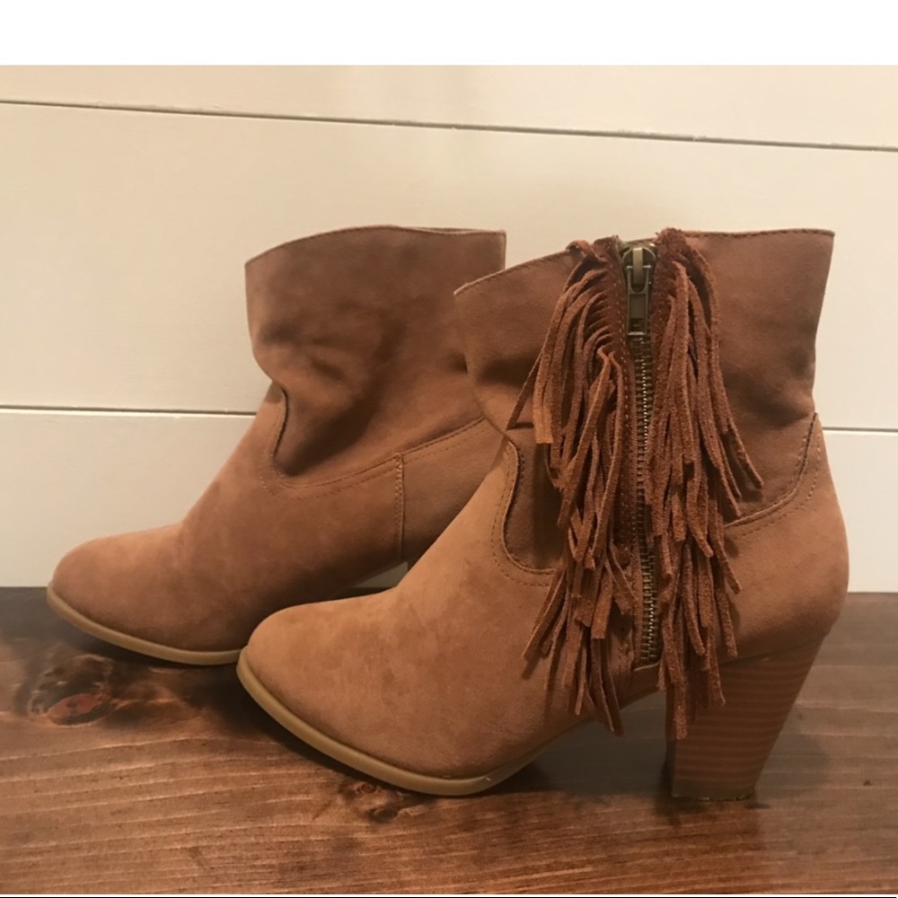 Fringe Booties